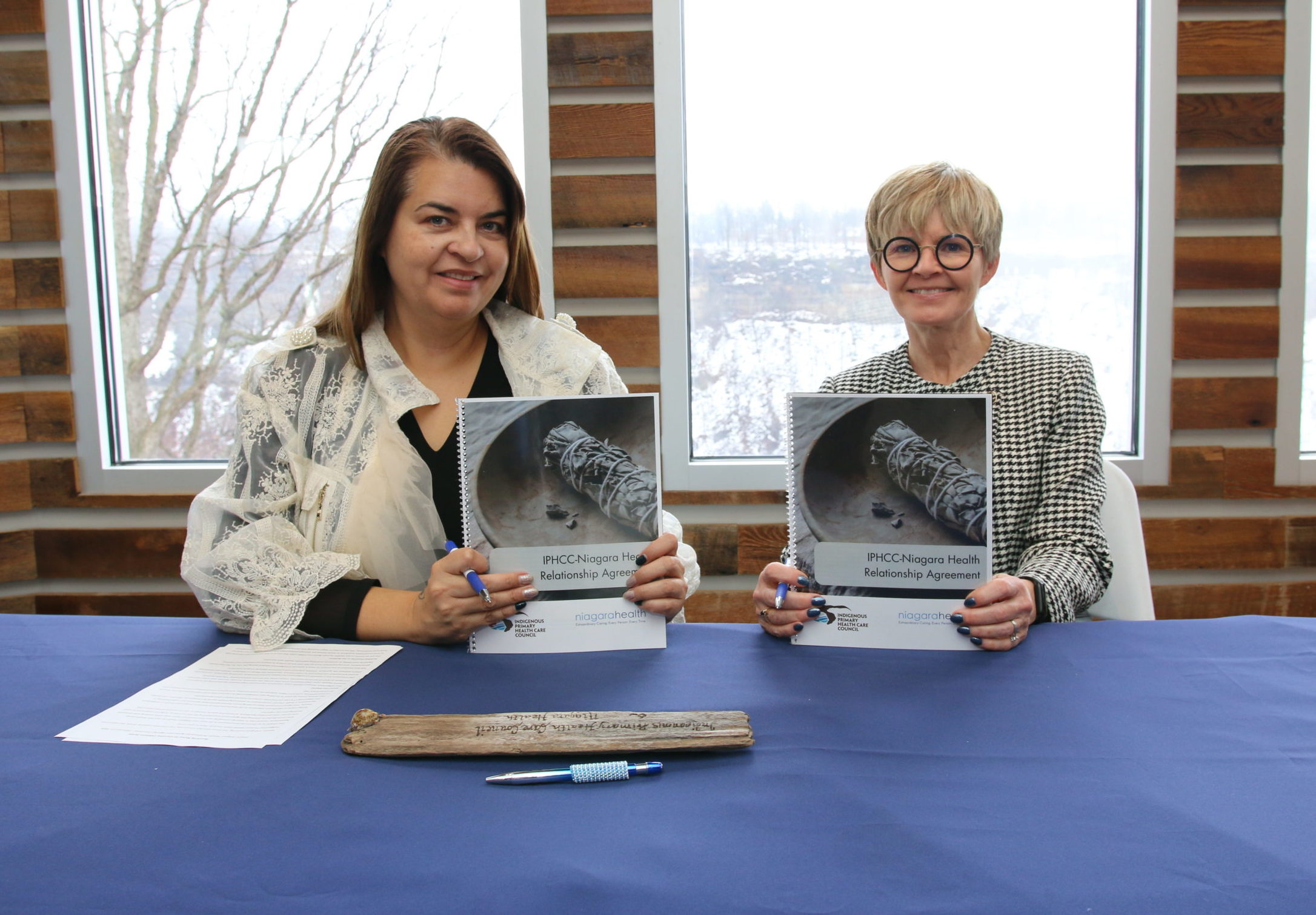 IPHCC signs a new partnership deal with Niagara Health as a step towards Reconciliation